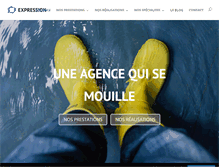 Tablet Screenshot of expression-bretagne.com